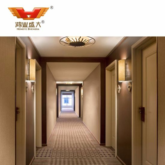 Panneau de d&eacute;coration murale en bois moderne de luxe pour h&ocirc;tel professionnel