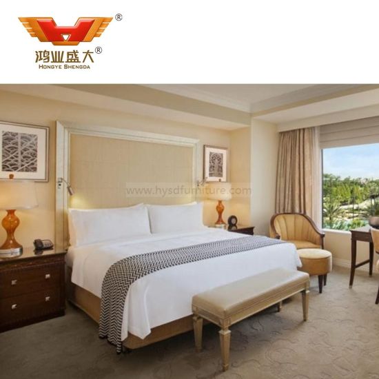 Customized Commercial 5 Star Hotel Wooden Furniture