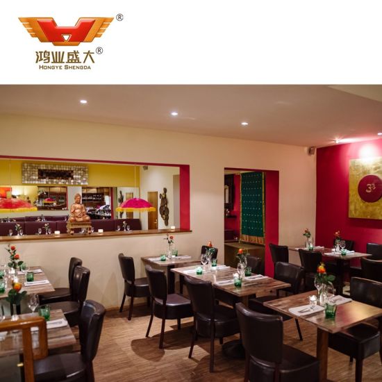 Hotel Luxury Furniture Modern Restaurant Tables and Chairs