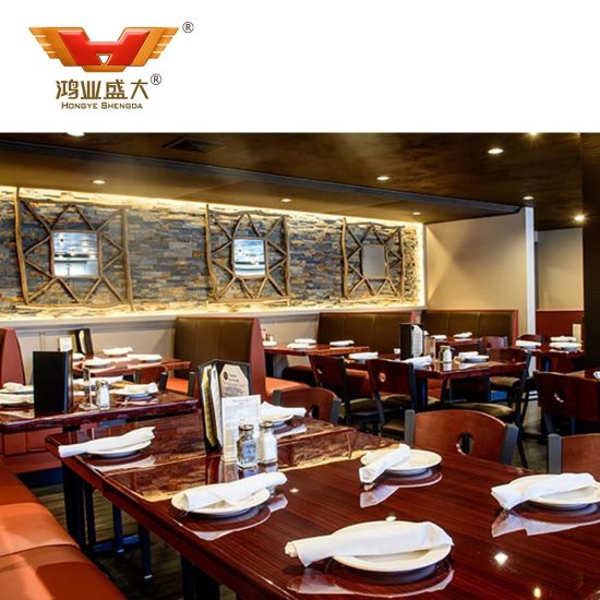 Modern Luxury Custom Made Wooden Tables and Chairs for Restaurant