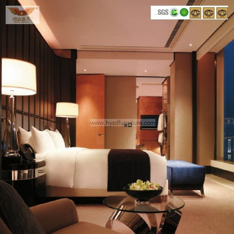 Five Star Hotel Modern Luxury Bedroom Furniture (HY-014)