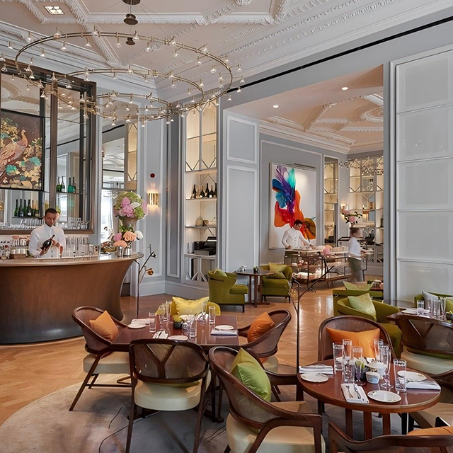 Custom Marble Top Hotel Restaurant Furniture Set