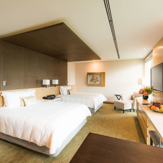 Four Seasons Hotel Furniture Supplier Luxury Designed Custom Hotel Full House Wooden Furnitures MDF Bedroom Set
