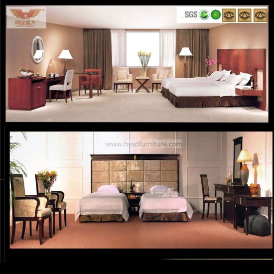 Modern Hotel Customized Furniture Bedroom Sets (HY-021)