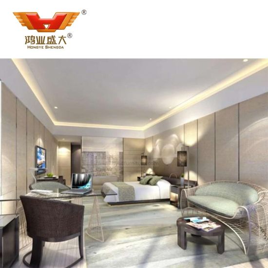 Modern Design Hotel Bedroom Made in China Set Bed Room Furniture