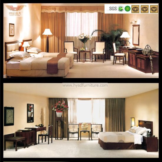 Morden Design Coustomized Five Stars Hotel Bedroom Sets Furniture (HY-019)