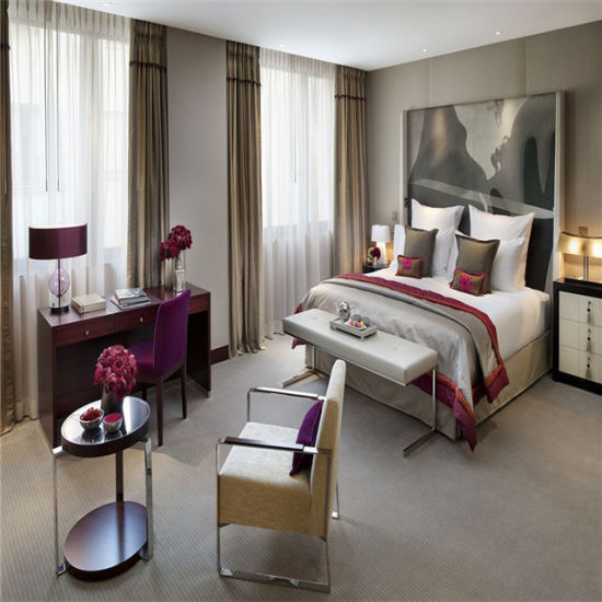Budget Arabic Hotel Beds Bedroom Furniture Set