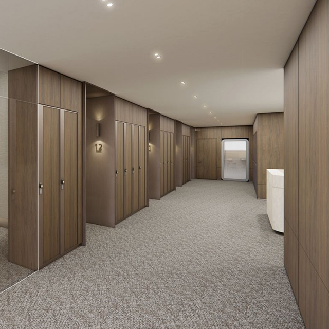 Panneaux muraux acoustiques d'h&ocirc;tel de prix d'usine de meubles de conception d'int&eacute;rieur