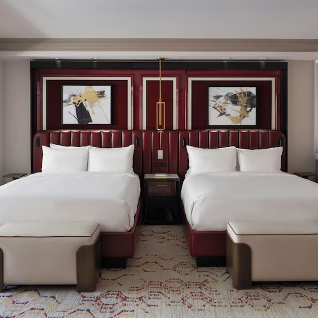 Hotelska umetnina Dekorativna luksuzna stenska umetnost za gostinsko spalnico