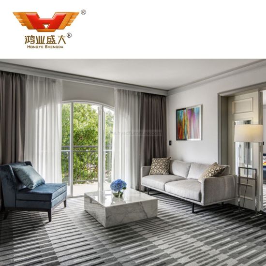 Custom Made Five Star Furniture Bed for Hotel
