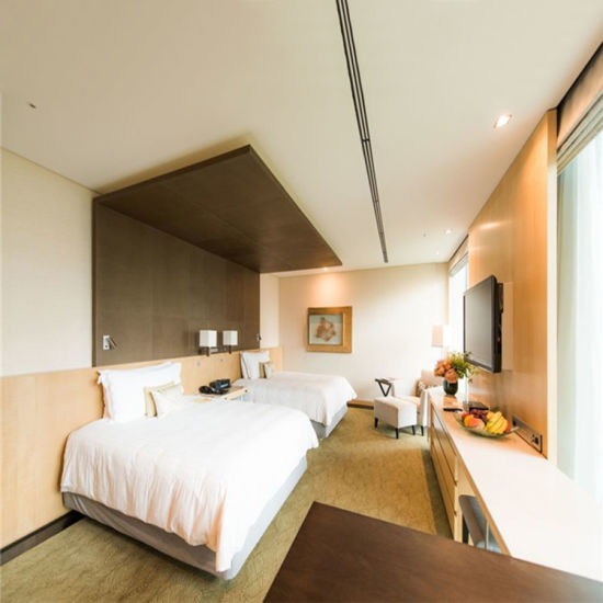 Luxury Business Hotel Furniture for Sale Solid Wood Bedroom Set