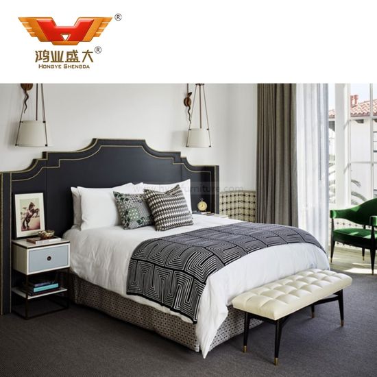 High Quality Luxury Hotel Furniture 5 Star Fancy Bedroom Set