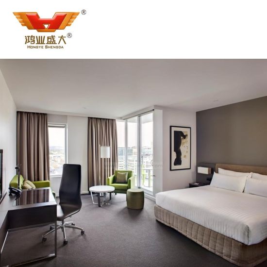 Customized Commercial Hotel High Gloss Bedroom Furniture From China