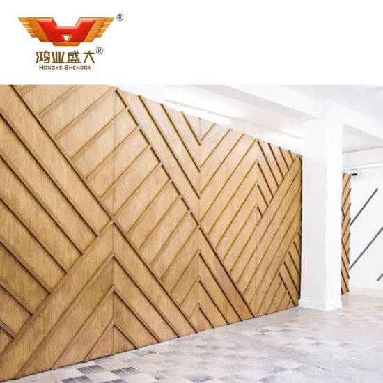 Design Hotel Modern Wood Wall Panels