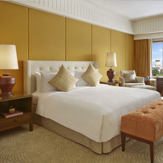 Thailand Hotel Modern Wooden Bedroom Set Luxury Custom Hotel Furniture