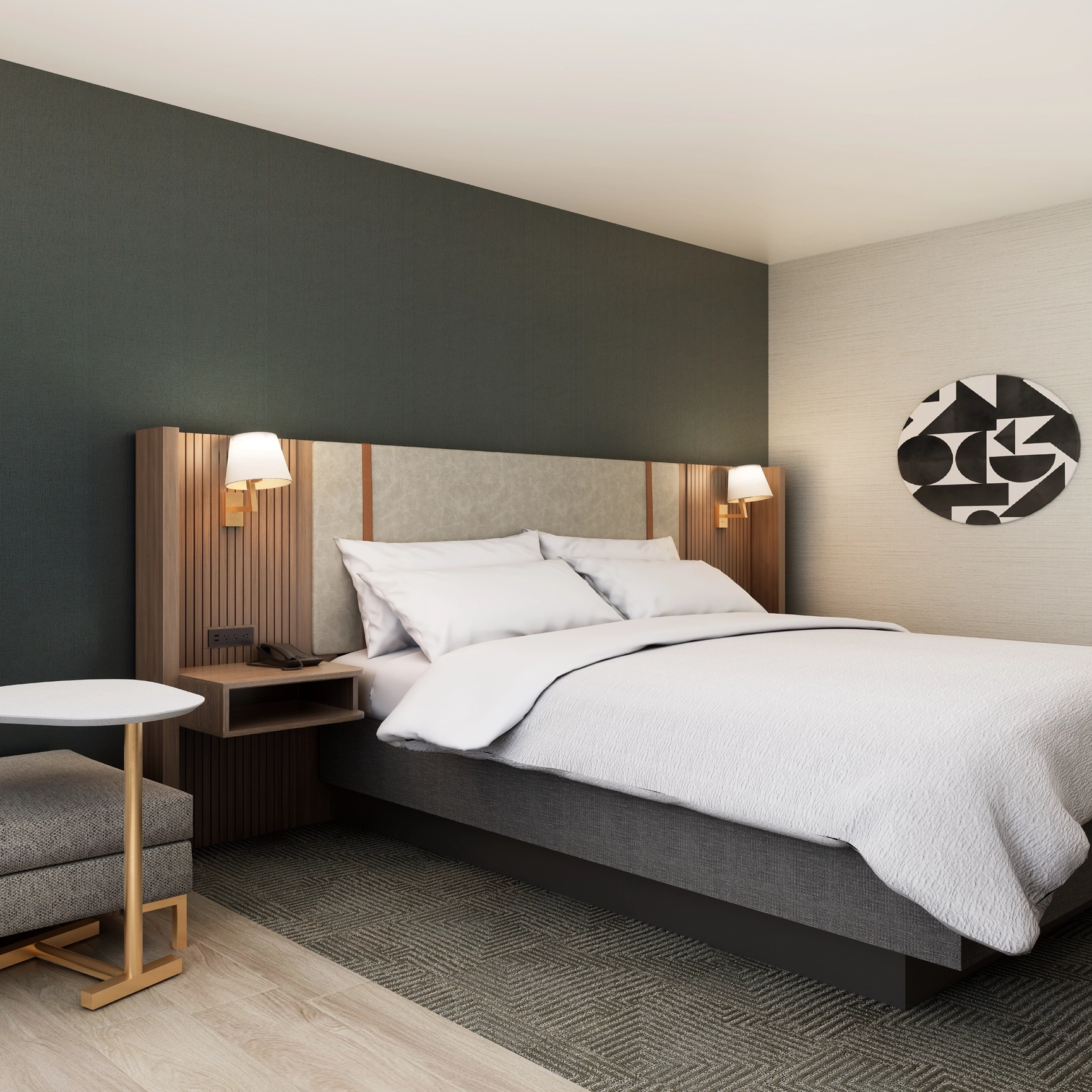 Luksuzna zakonska zakonska postelja