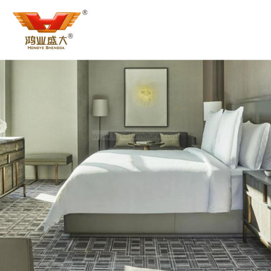 Modern Luxury Custom Made Hotel Furniture Single Bed